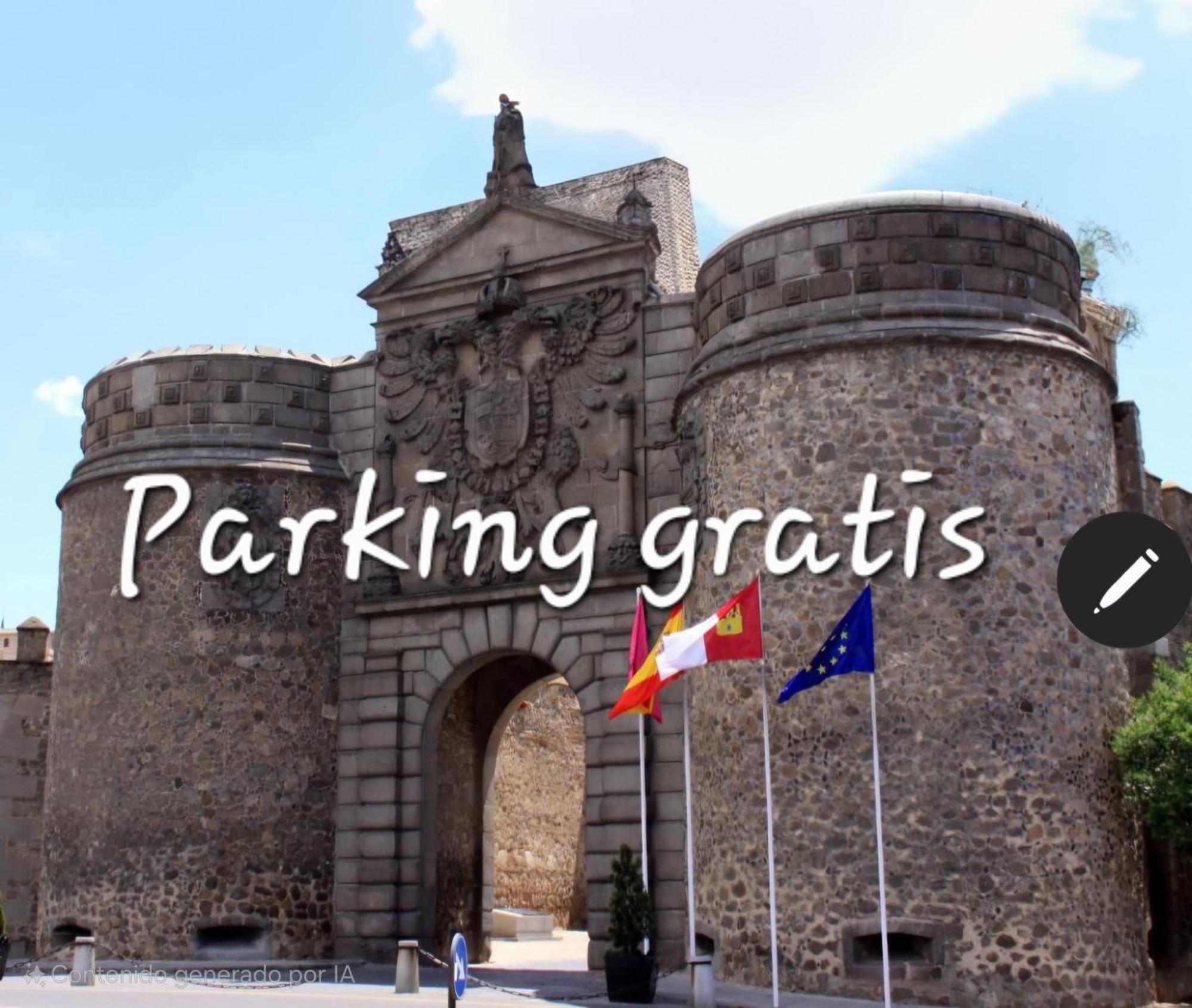Apartamentos,Puerta De Bisagra-Parking Gratis Toledo Exterior foto